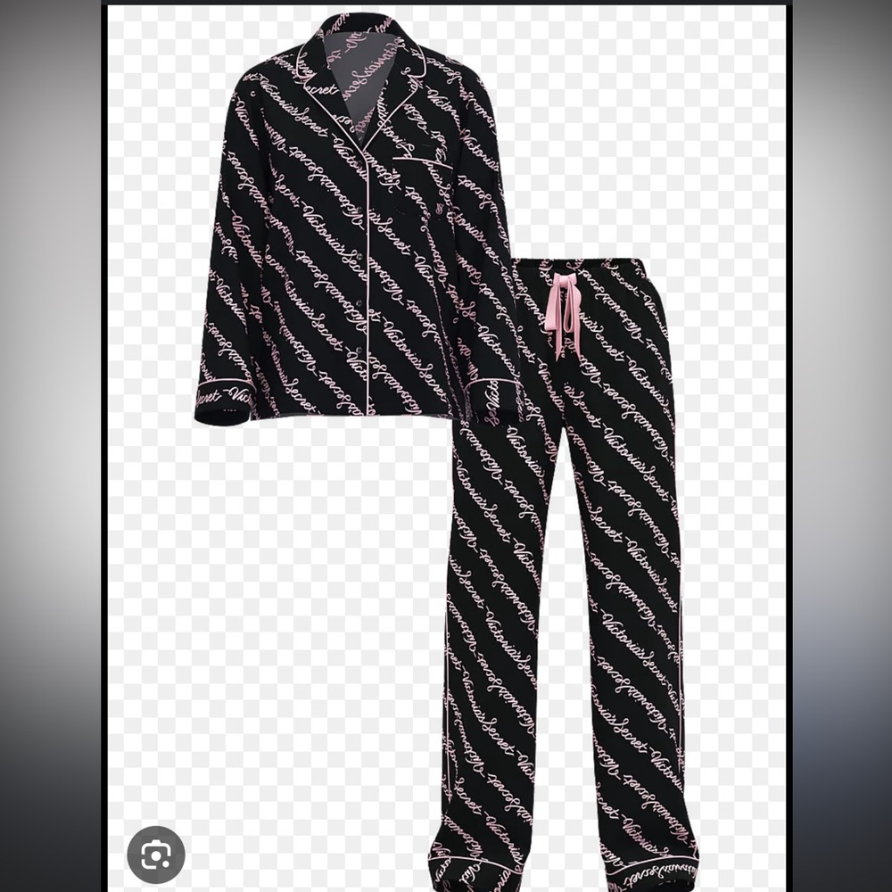 Victoria secret button up pajama top